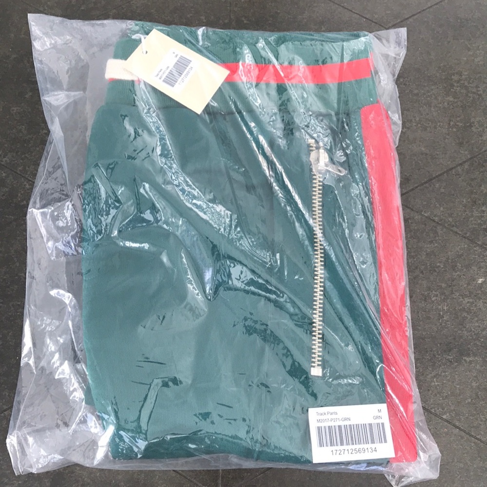 Mnml track pants size medium